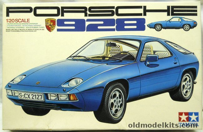 Tamiya 1/20 Porsche 928 Motorized, GC2003 plastic model kit